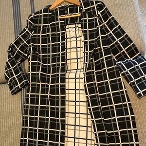 Alfani knee length blazer